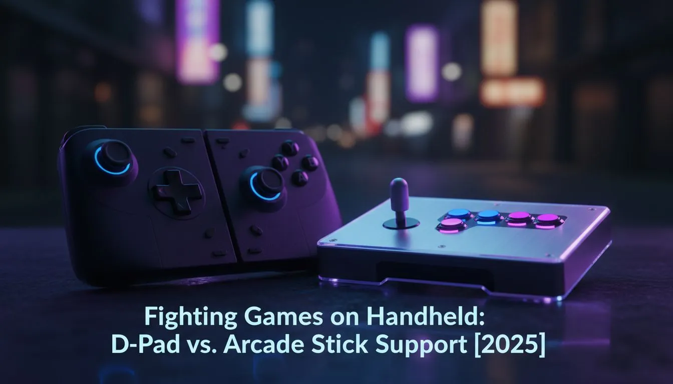 Portable Fighting Game Controls
