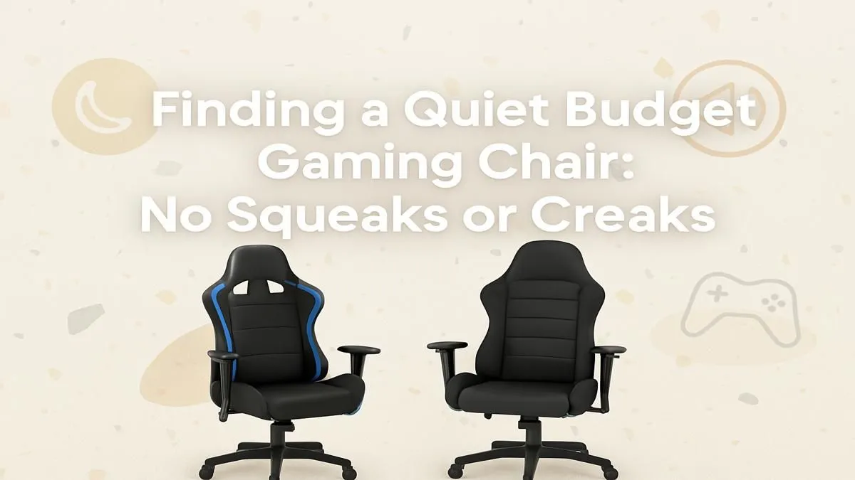 Squeak-Free Gaming on a Budget