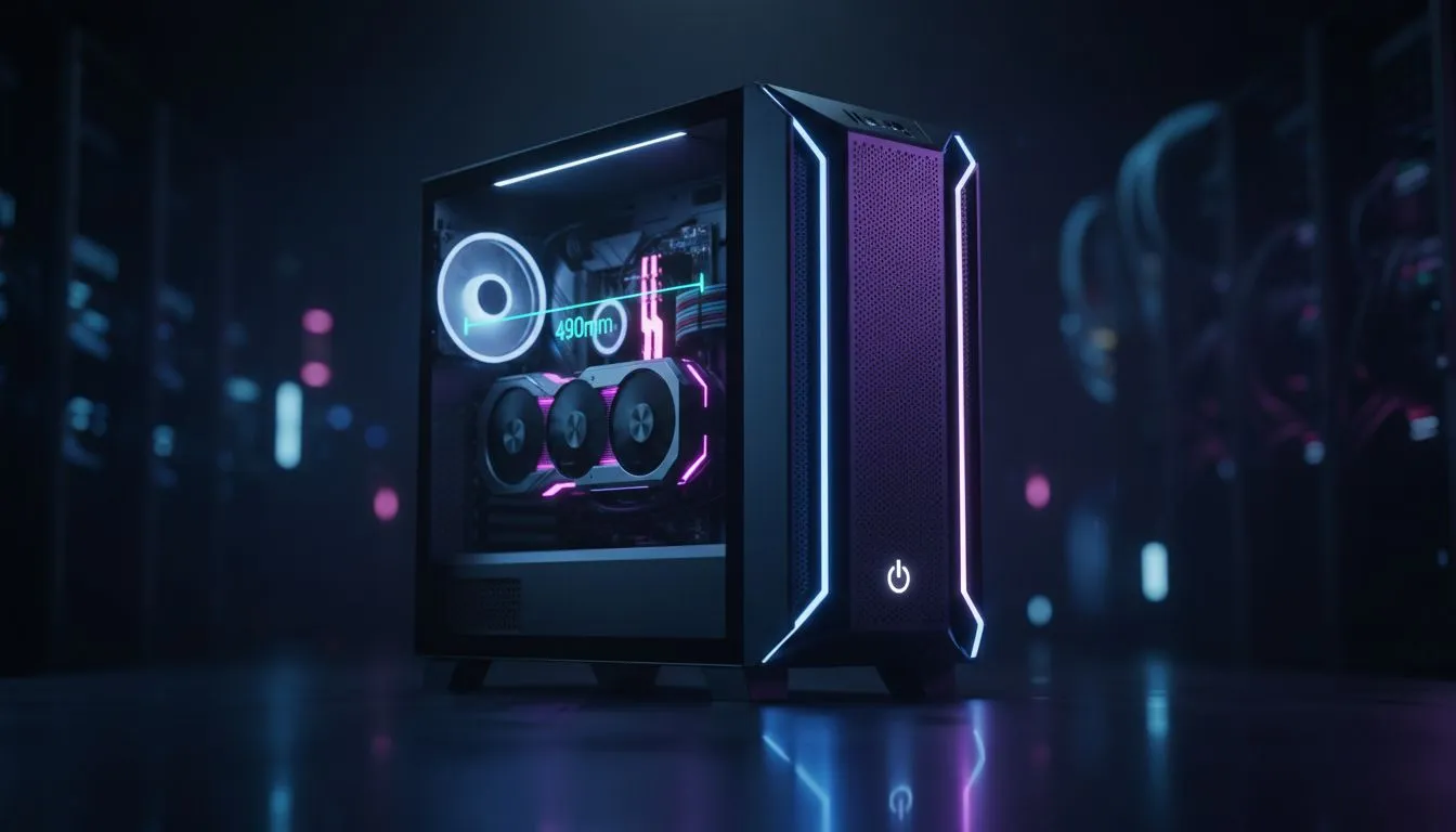 Fit guide for GPUs up to 490mm