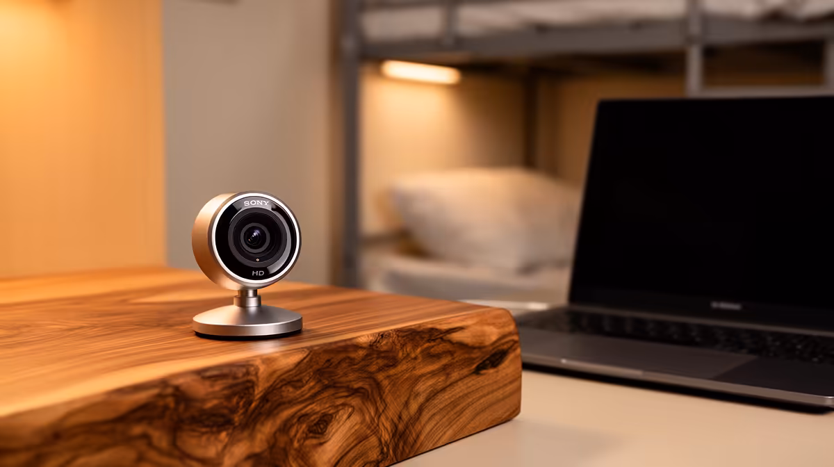 Fitting a 1080p Webcam Into Student Digs