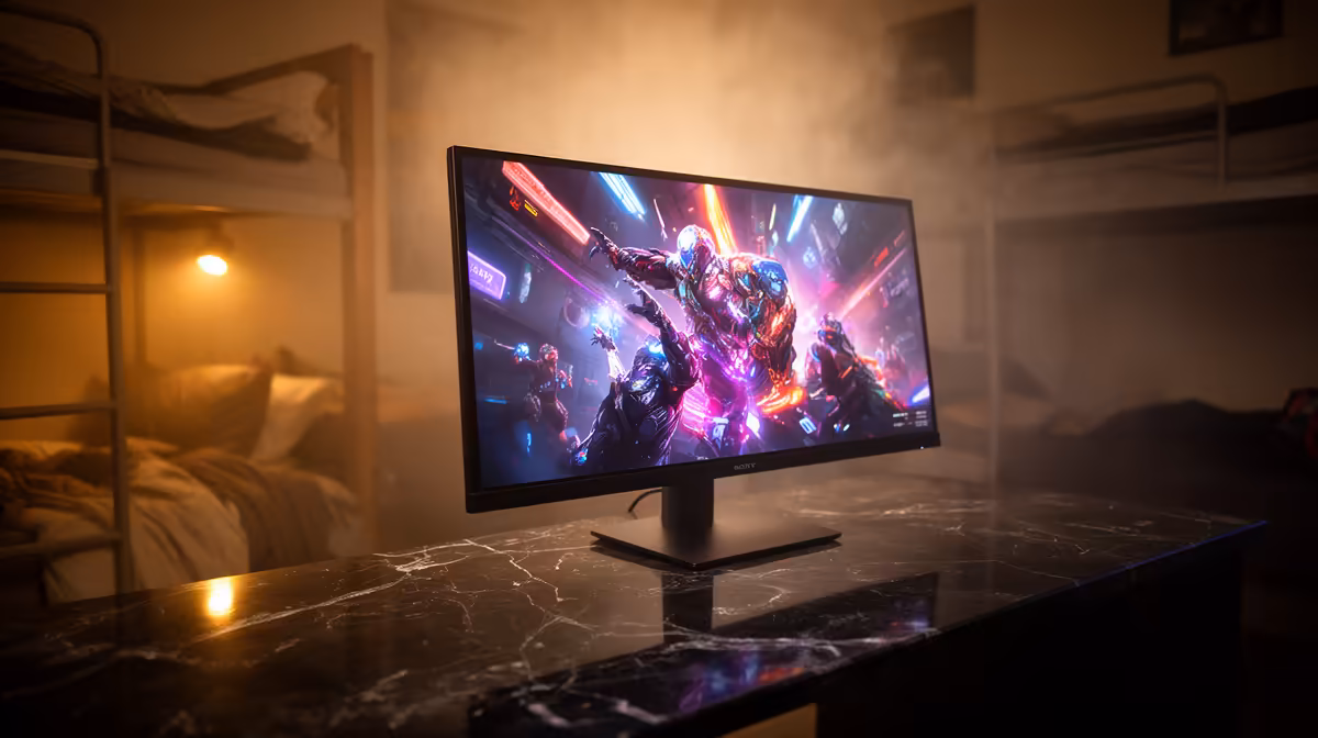 Fitting a 1440p Monitor Into Student Digs