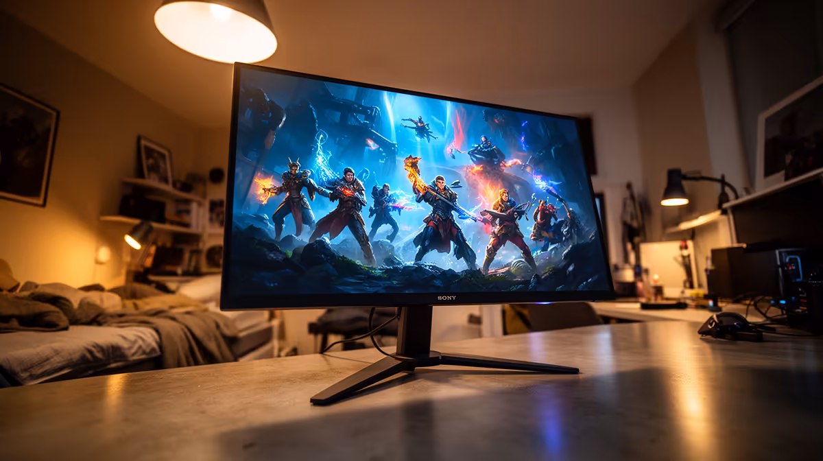 Fitting a 27-inch Monitor Into Student Digs