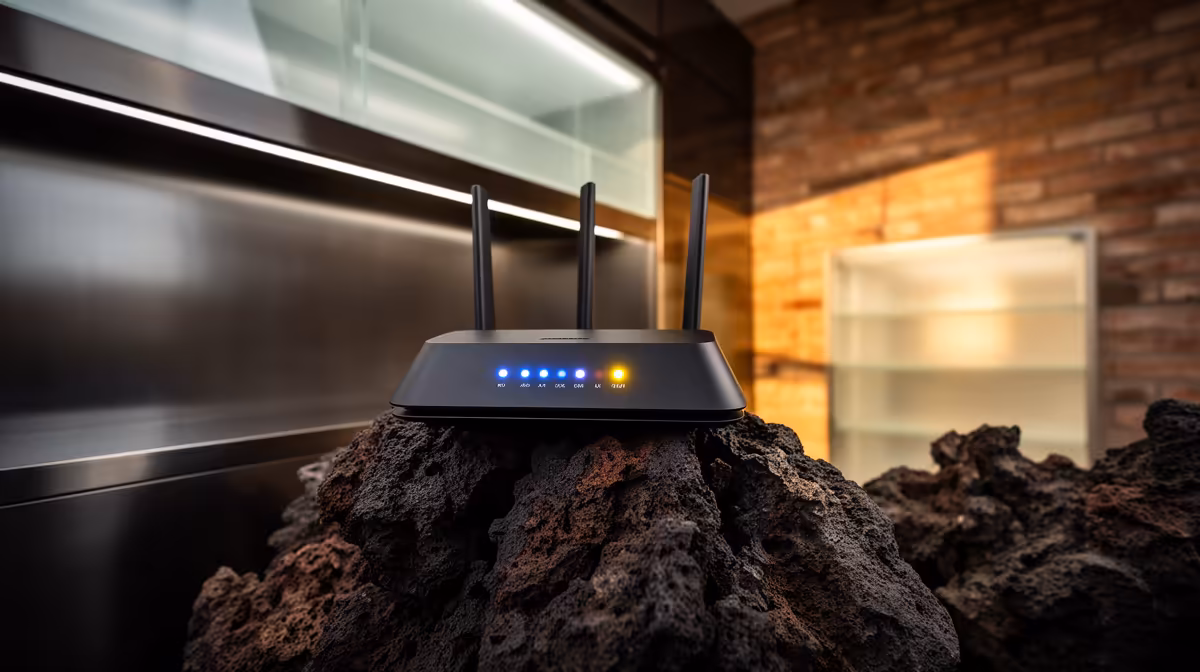 Fitting a 5G Router Into a Face-brick House