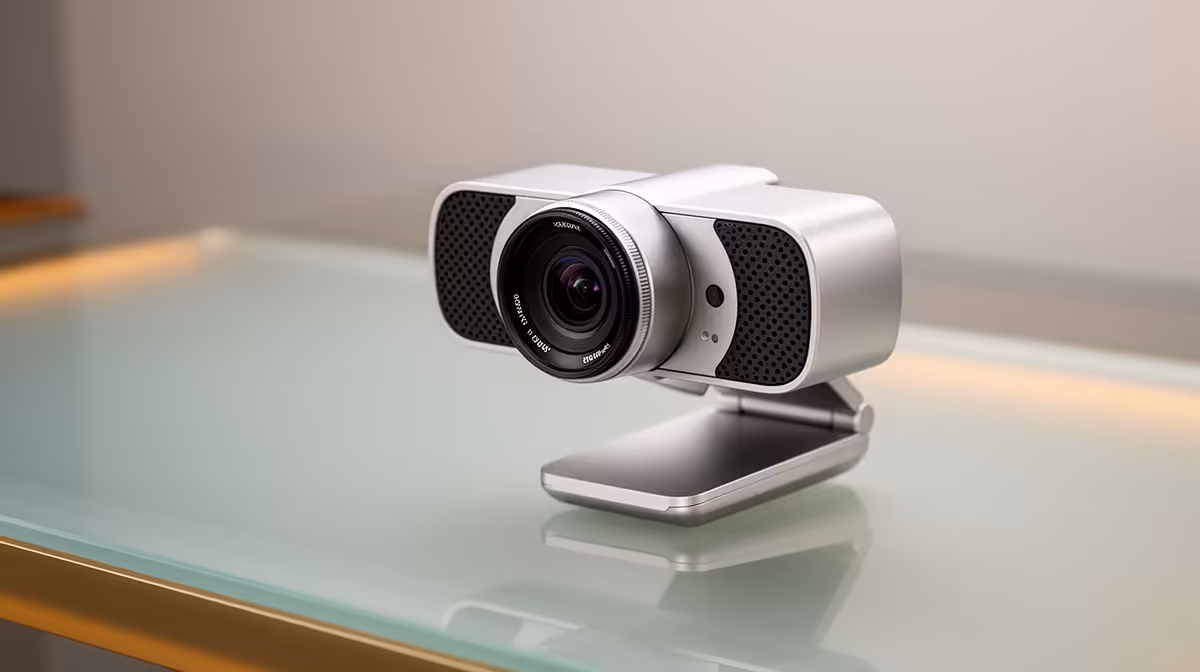 Fix or replace your webcam when low microphone volume