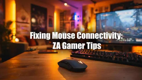 Gaming Mouse Connectivity Issues? Pro Fixes for ZA Gamers