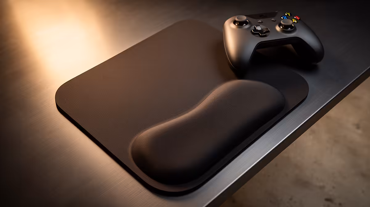 Fixing Wrist Fatigue with Soft Foam: surface and base grip