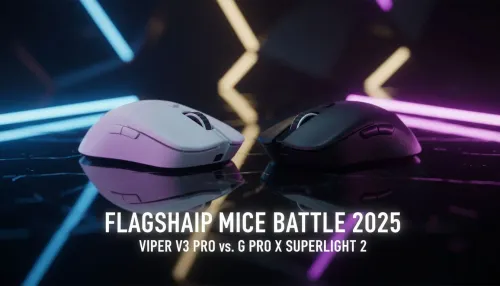 Viper V3 Pro vs G Pro X Superlight 2: Flagship Mice Battle 2025
