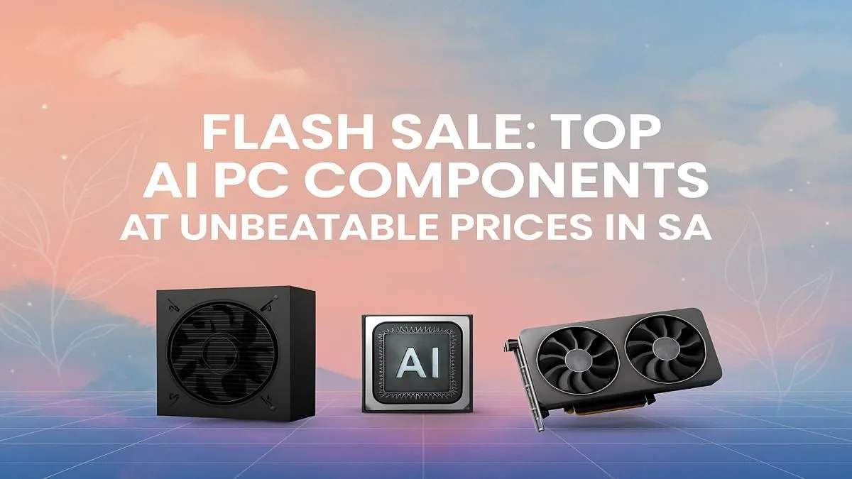 AI PC Components South Africa | Evetech Flash Sale Deals