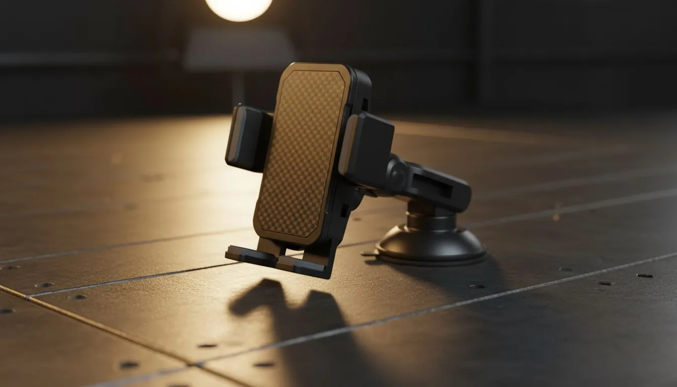 Phone holder for delivery drivers