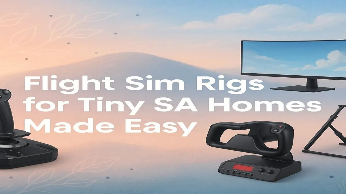 Flight Sim Rigs for Small Spaces