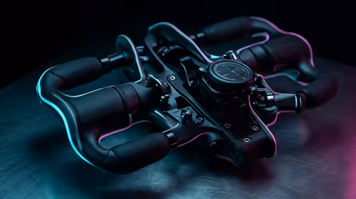 Flight Yoke System: Choose Yoke Rotation, Throttle & Desk Fit