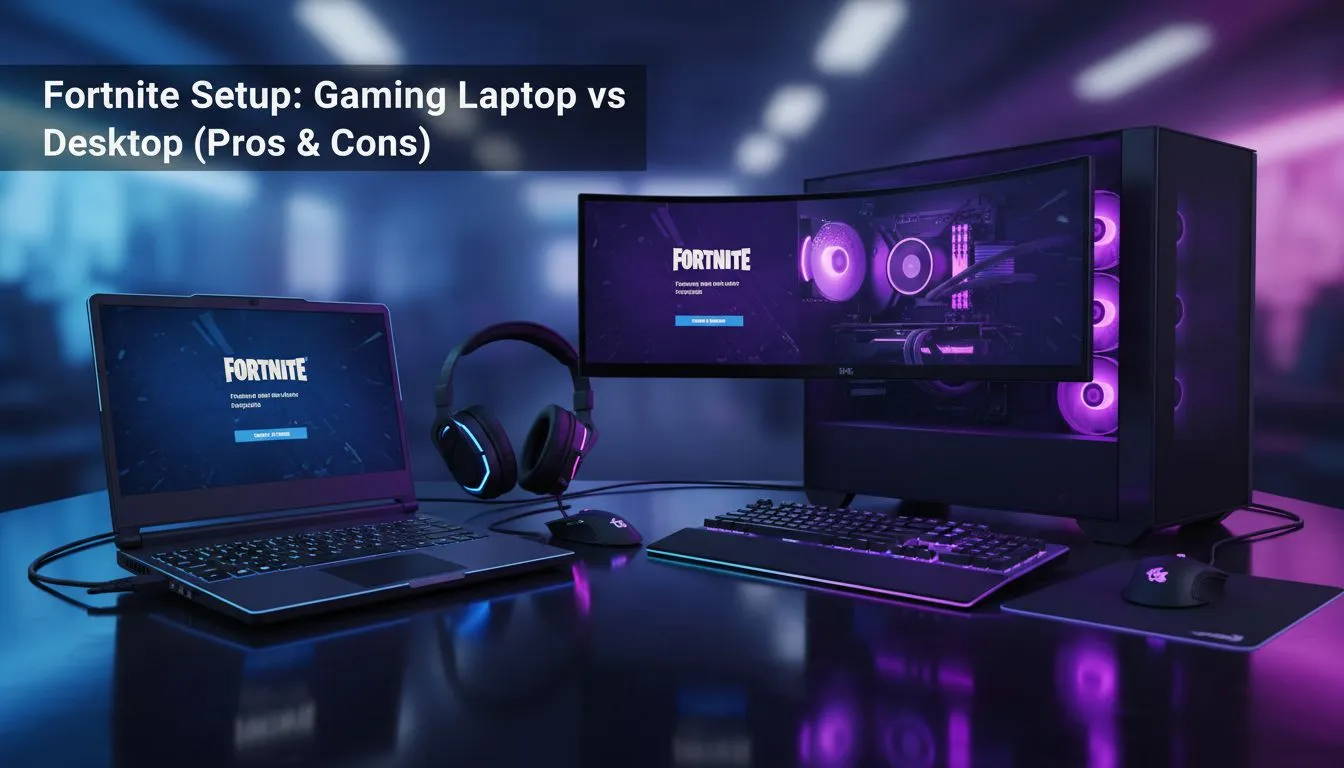 Laptop vs Desktop: Fortnite Setup Guide