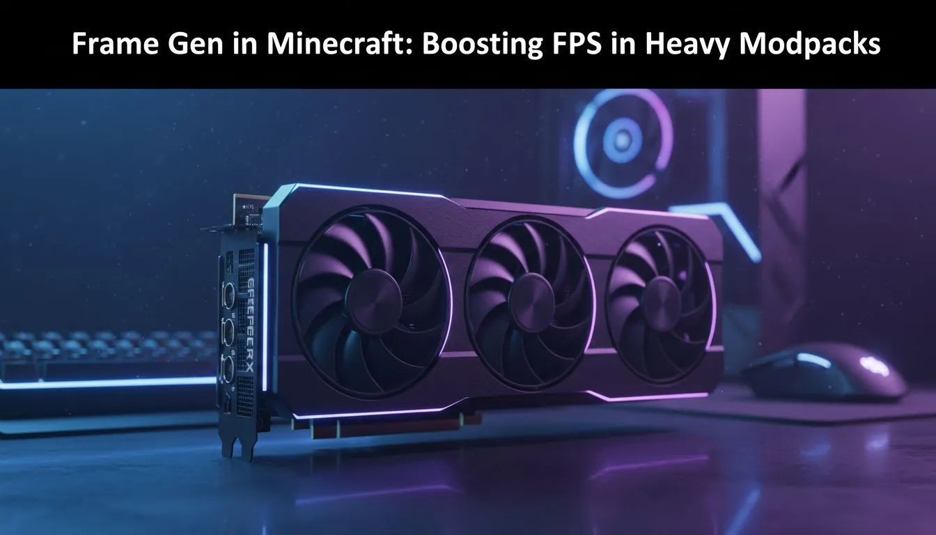 Boost FPS with Frame Gen in Minecraft