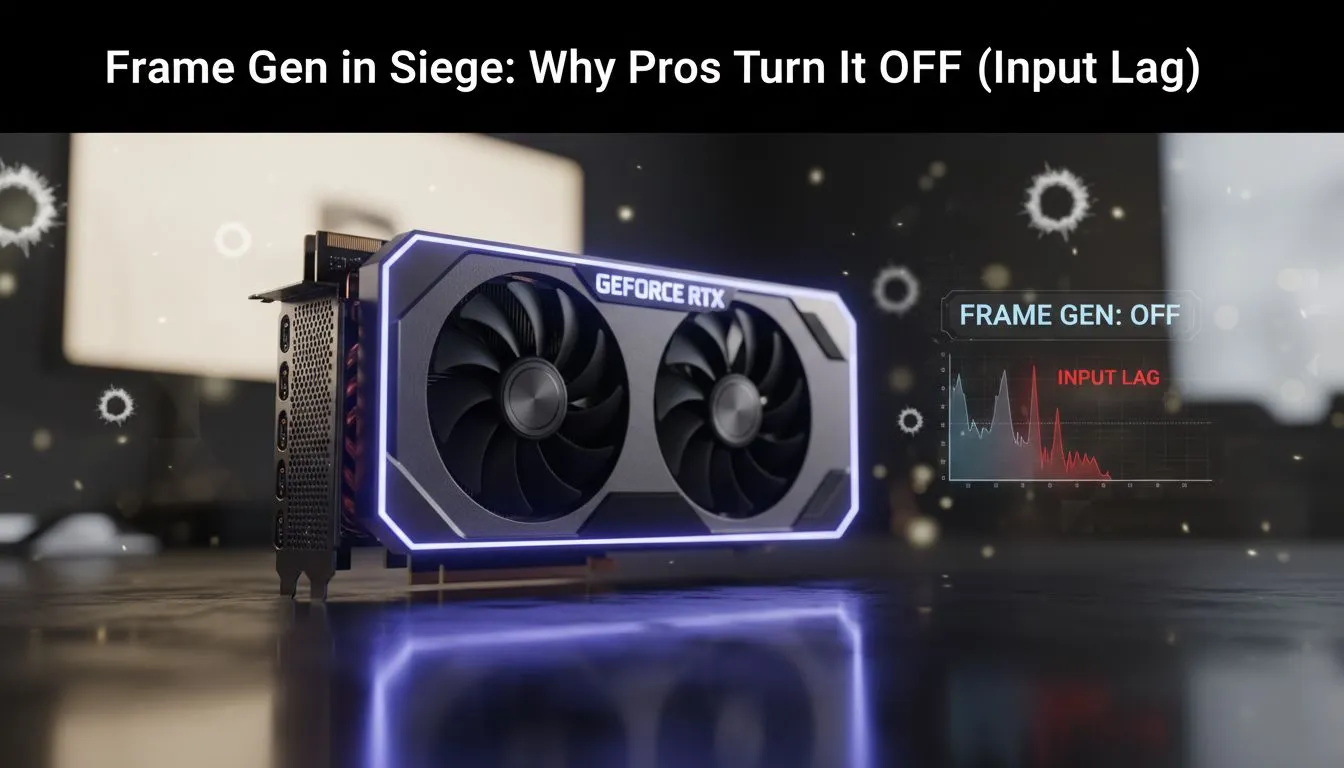 Frame Gen Input Lag: Why Pros Disable It