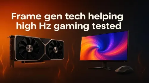Frame Generation for High Refresh Rate Gaming: Our Test Results