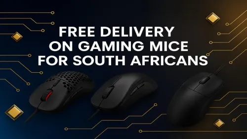 Free Delivery on Gaming Mice Across South Africa