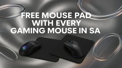 Free Mouse Pad with Every Gaming Mouse: SA's Best Deal