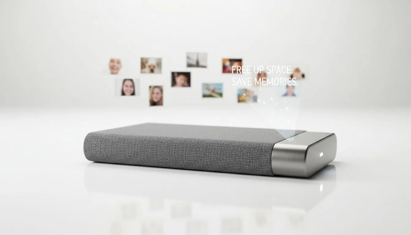 Keep memories, free up smartphone space