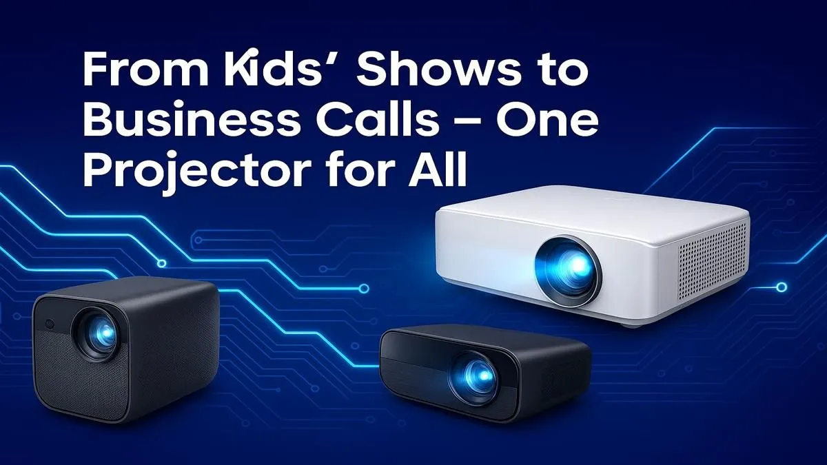 Transform your space with one projector