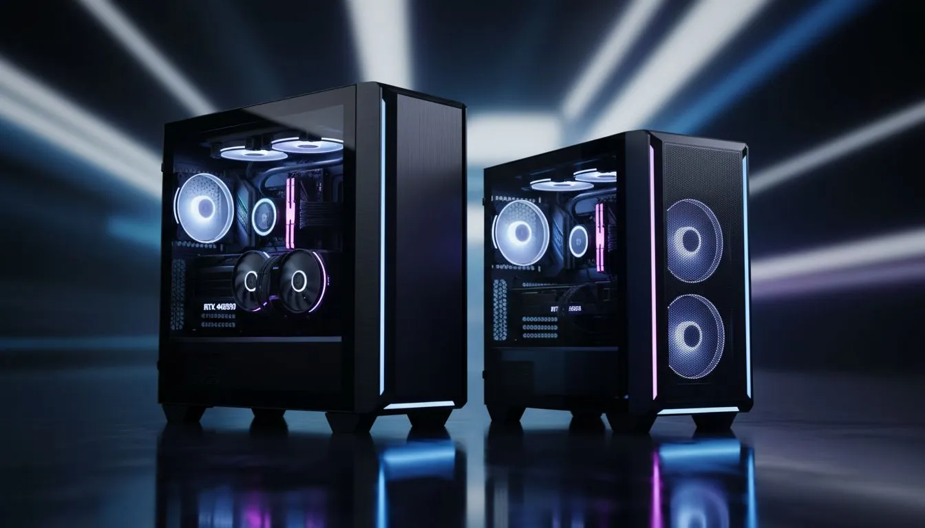 Choose Between Full and Mid Tower Cases