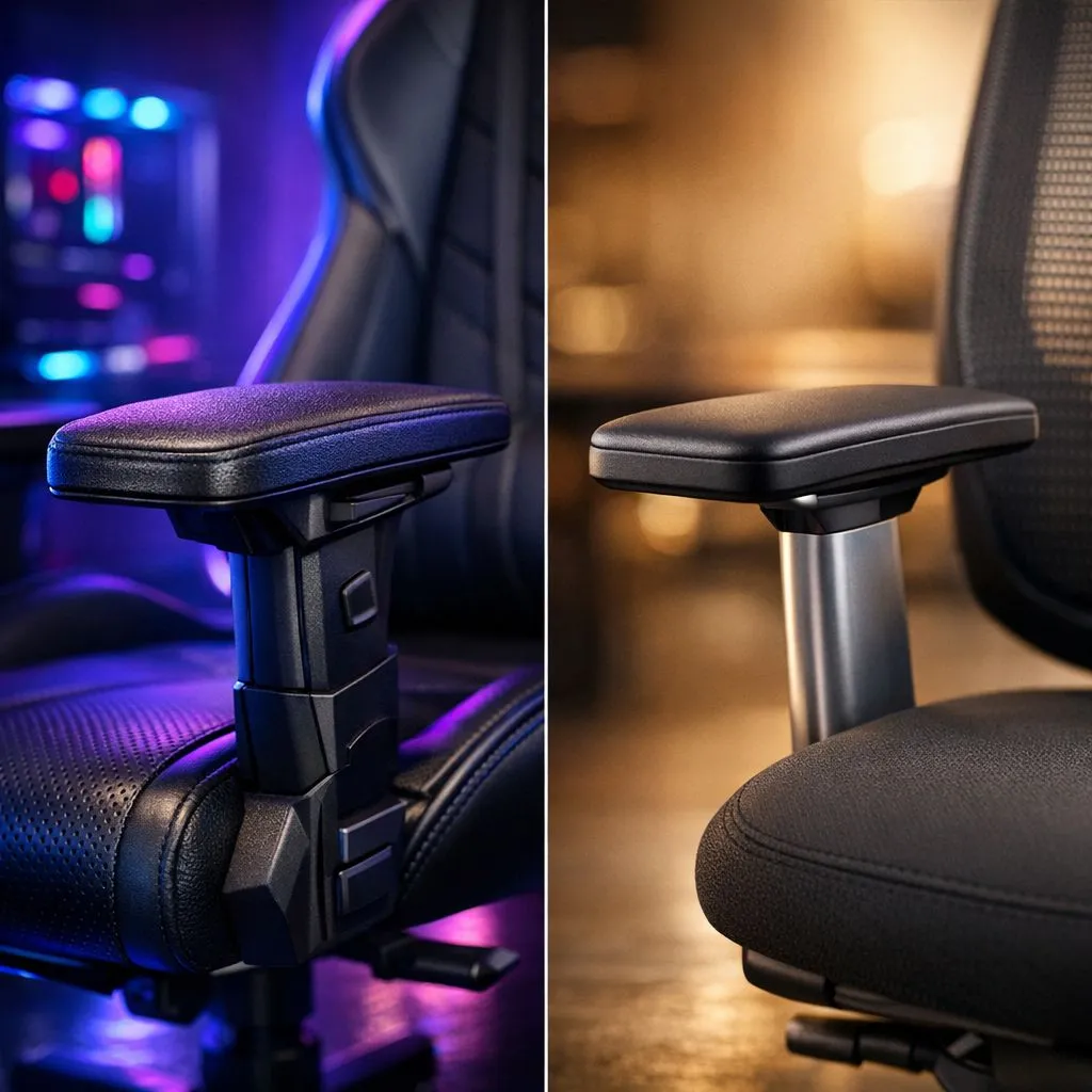 Armrests: Gaming vs Office Support