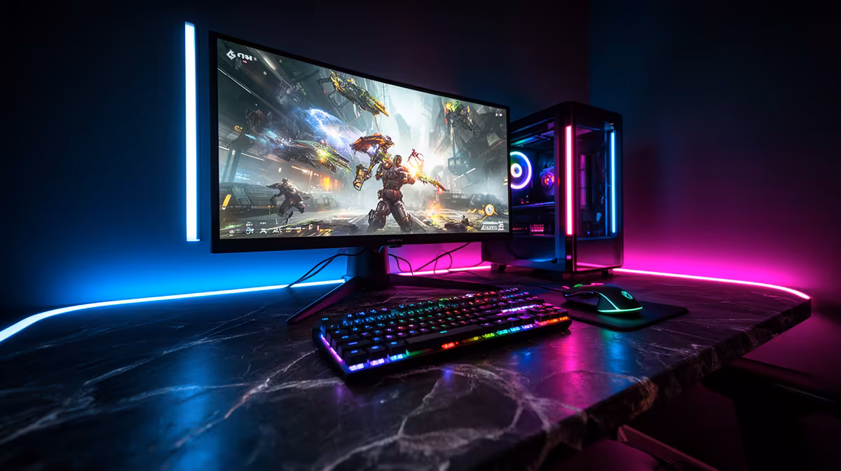 Gaming Desk buying order for AAA gaming at buying signals