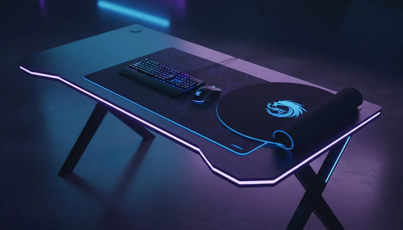 Ideal gaming desk width for keyboard + mouse