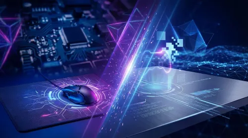 Microfiber mousepad or desk surface for gaming?