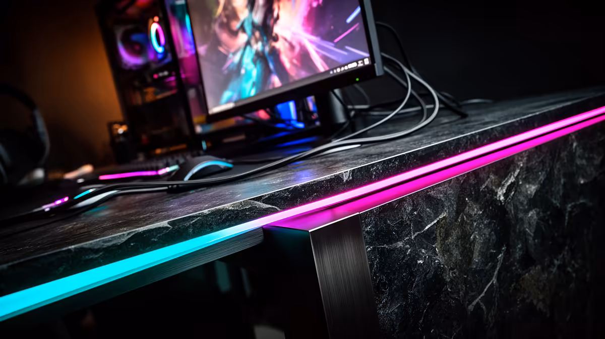 Gaming Desk upgrade path for university res buying signals