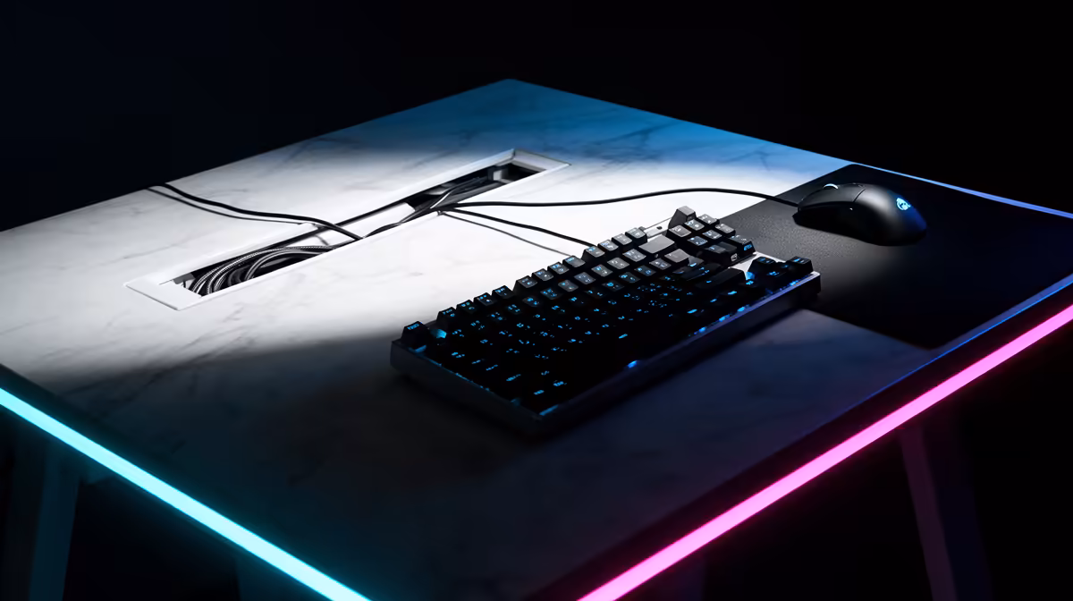Gaming Desks for first-year student setup buying signals