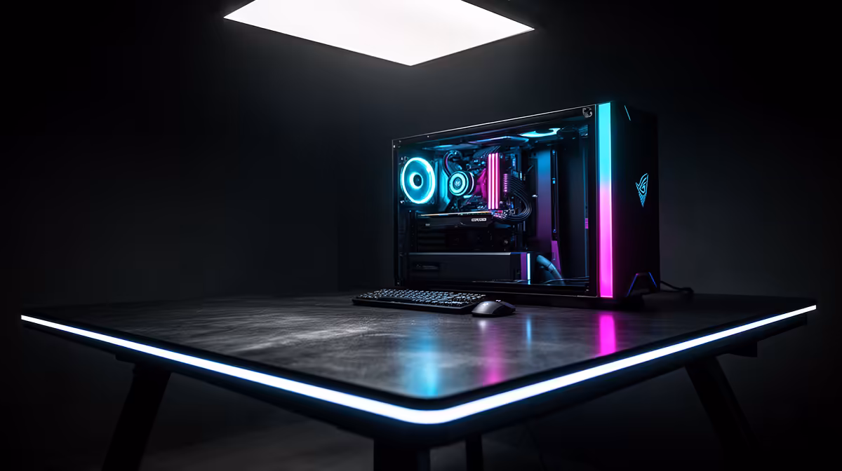 Gaming Desks for new PC builders: when surface build plan
