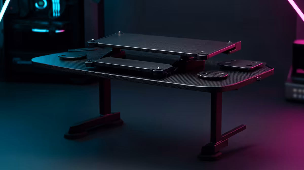 Gaming Desks for quiet setup builders: when build plan