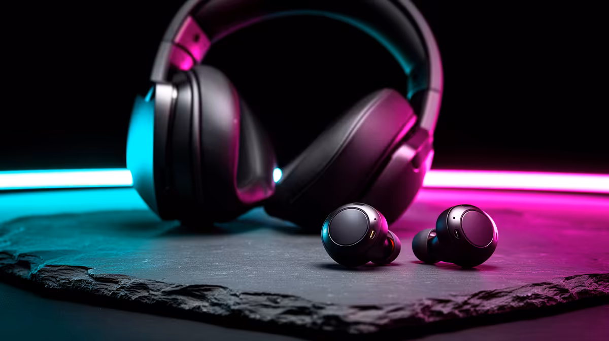 Gaming Earphones vs Gaming Headsets: material, settings and