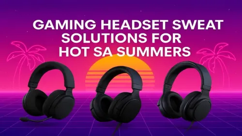 Gaming Headset Sweat: Beat the SA Heat & Stay Cool While Gaming