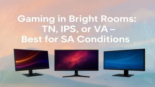Best Gaming Monitor for Bright Rooms: TN, IPS, or VA?
