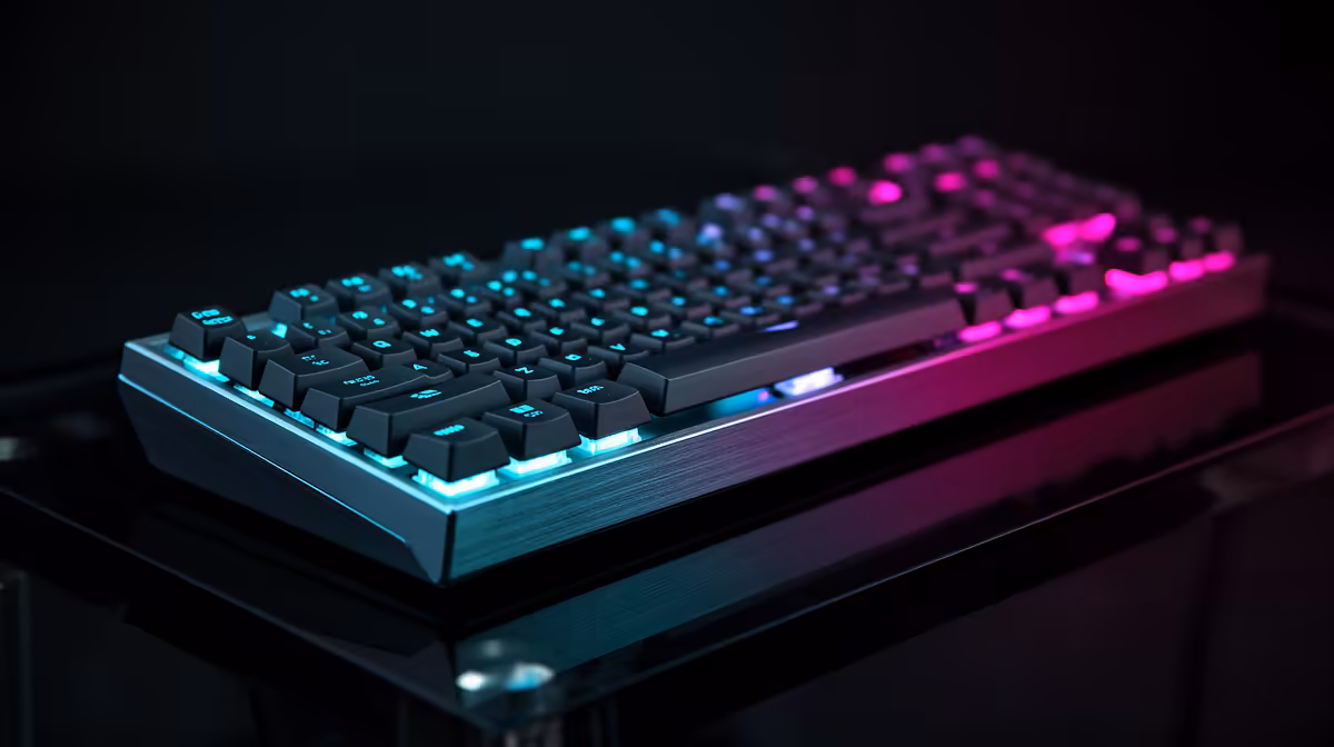 Gaming Keyboard buying order for content buying signals