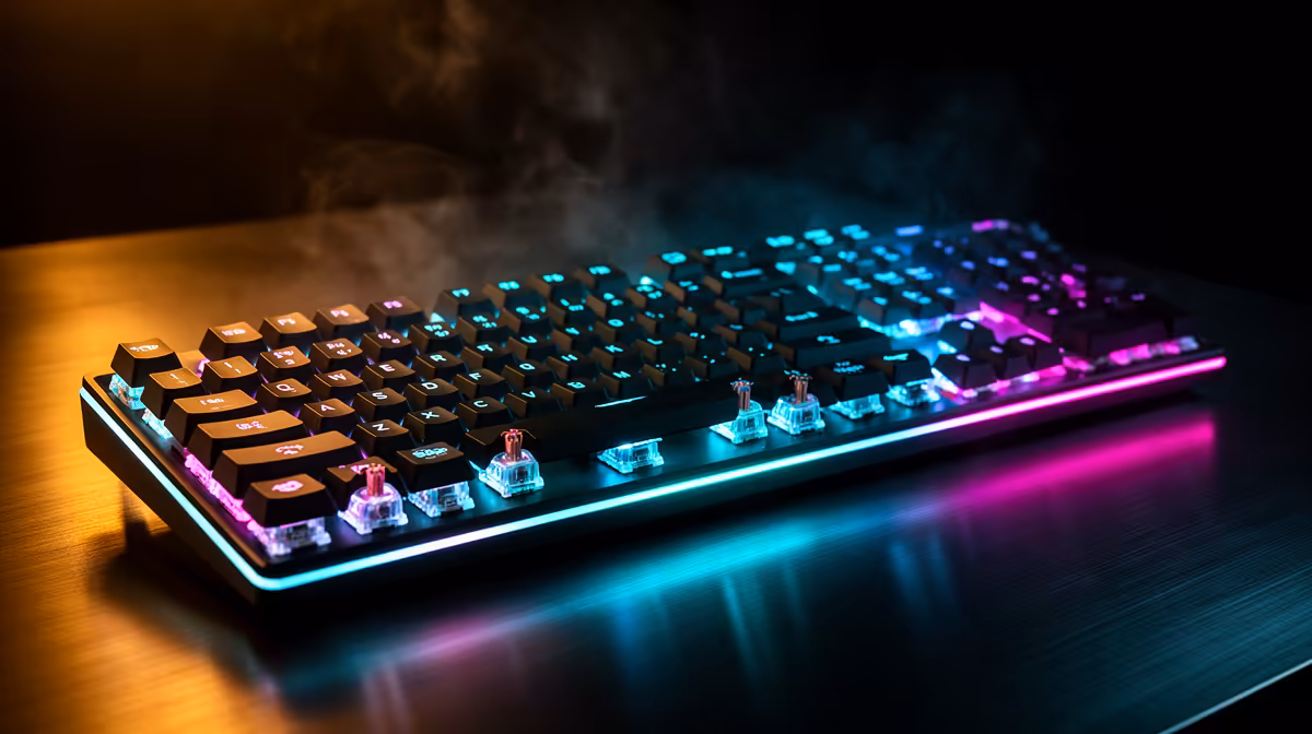 Gaming Keyboard buying order for flight buying signals
