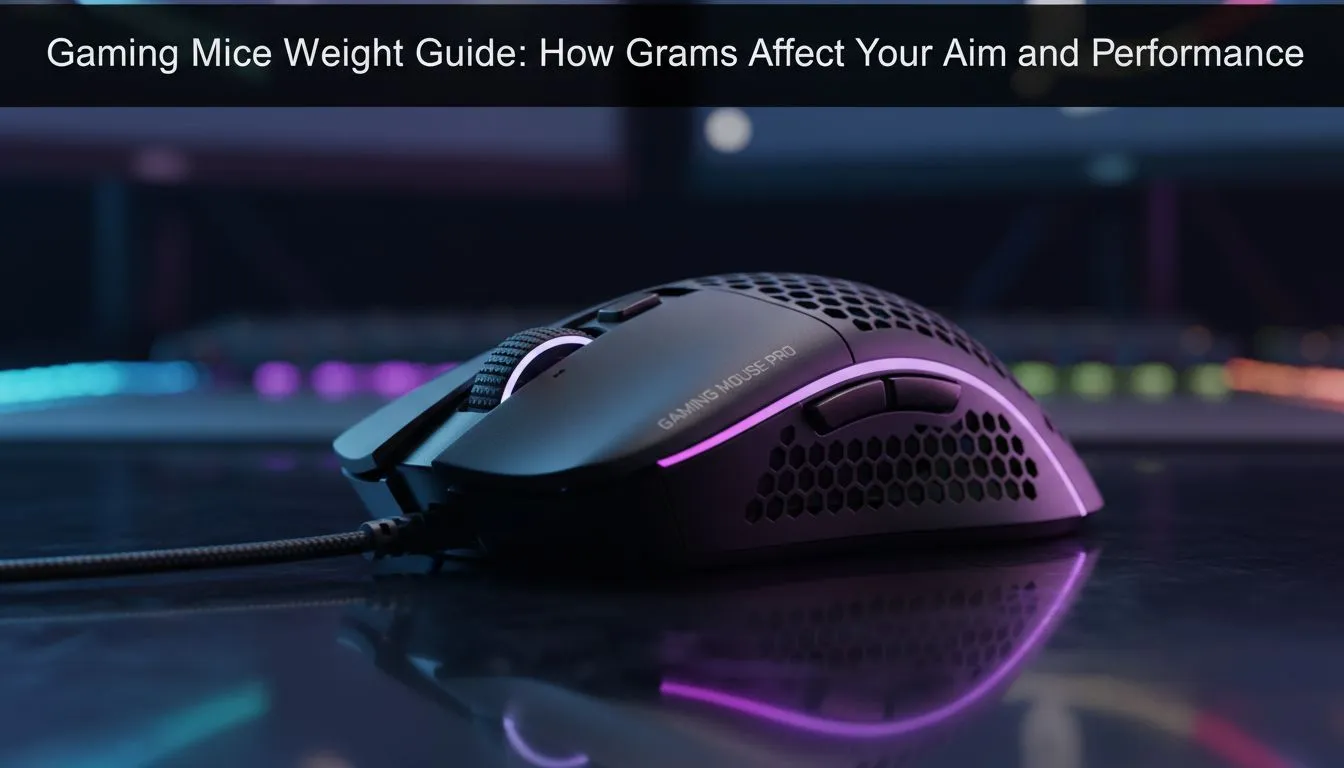 How Mouse Weight Impacts Aim