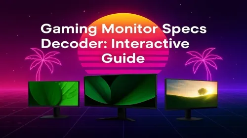 Gaming Monitor Specs Explained: Your Interactive Guide