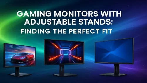 Best Ergonomic Gaming Monitors with Adjustable Stands