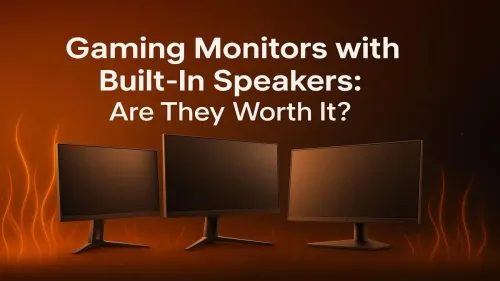 Gaming Monitors with Built-in Speakers: Are They Worth It?