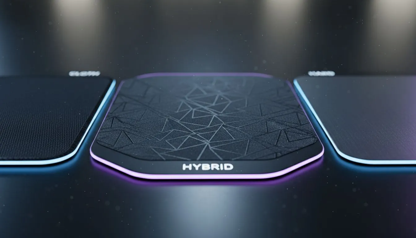 Cloth vs Hard vs Hybrid Surfaces