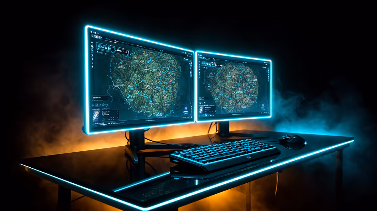 Cautious SA notes for gaming setup for strategy and sim