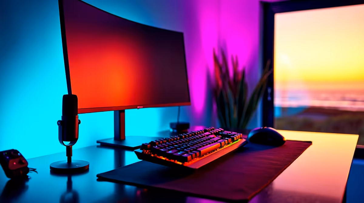 Cautious SA notes for gaming setup for streaming on Twitch