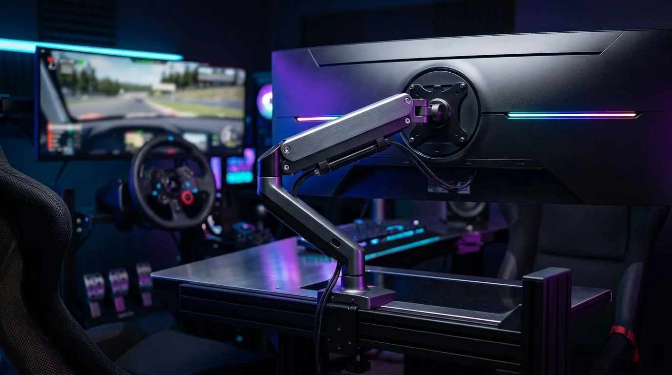 Which setup gives better stability for ultrawide gaming?