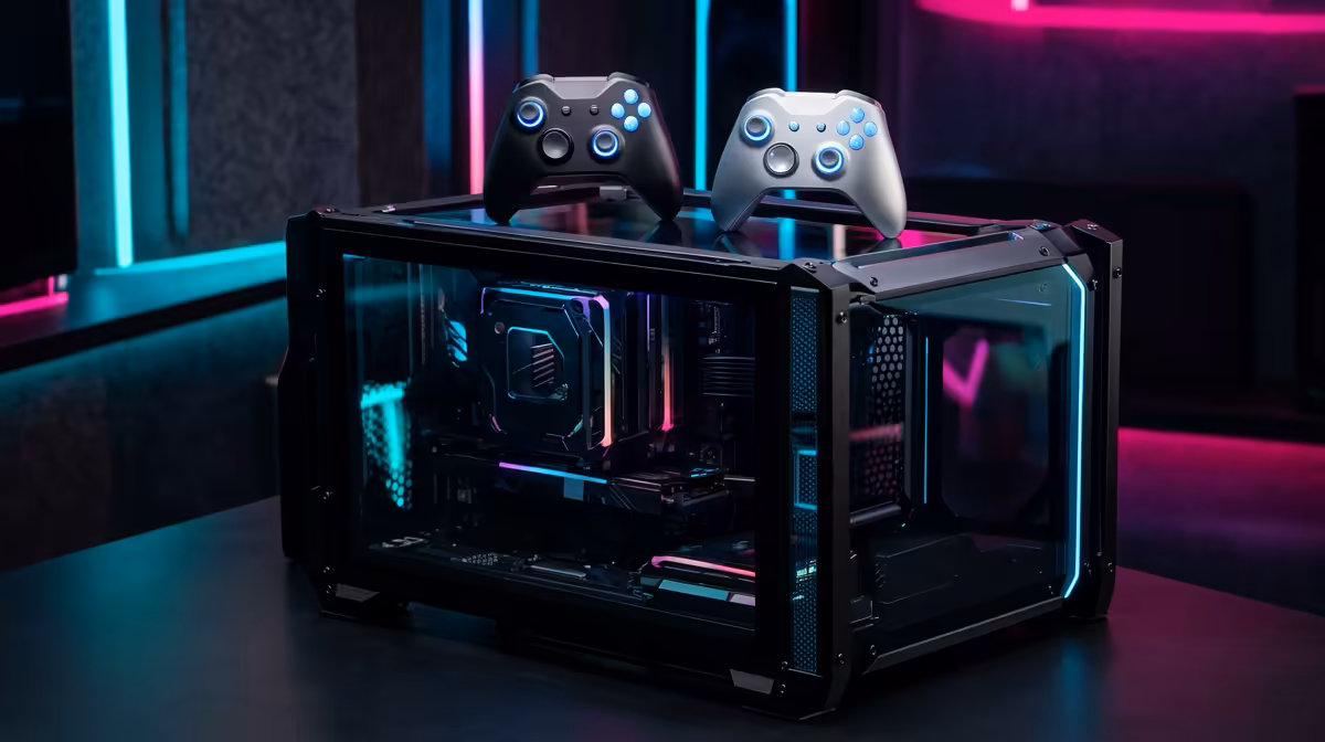 Gauteng couch co-op gaming build under R12,000 build plan