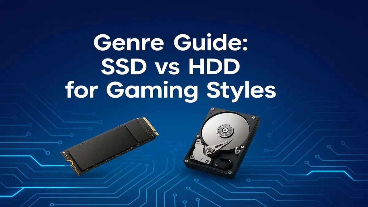 SSD vs HDD: A Gamer's Genre Guide