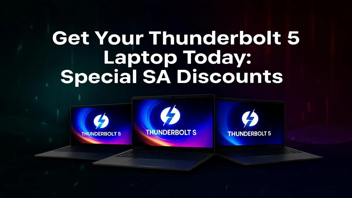 Thunderbolt 5 Laptop South Africa: Evetech Deals & Prices