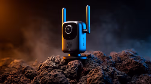 Getting a smart-home camera to work well on no fibre in the area