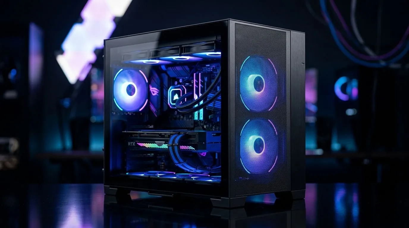 Max cooling in a compact gaming case